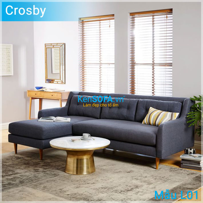 Sofa góc L01 Crosby