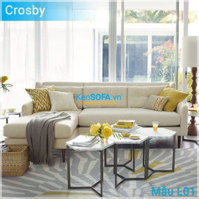 Sofa góc L01 Crosby