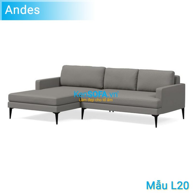 Sofa góc L20 Andes