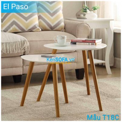 Bàn sofa T18C El Paso cặp bàn gỗ