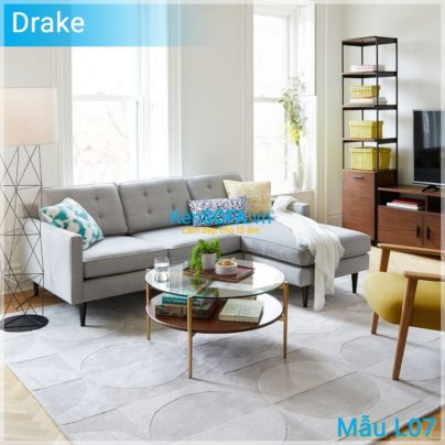 Sofa góc L07 Drake