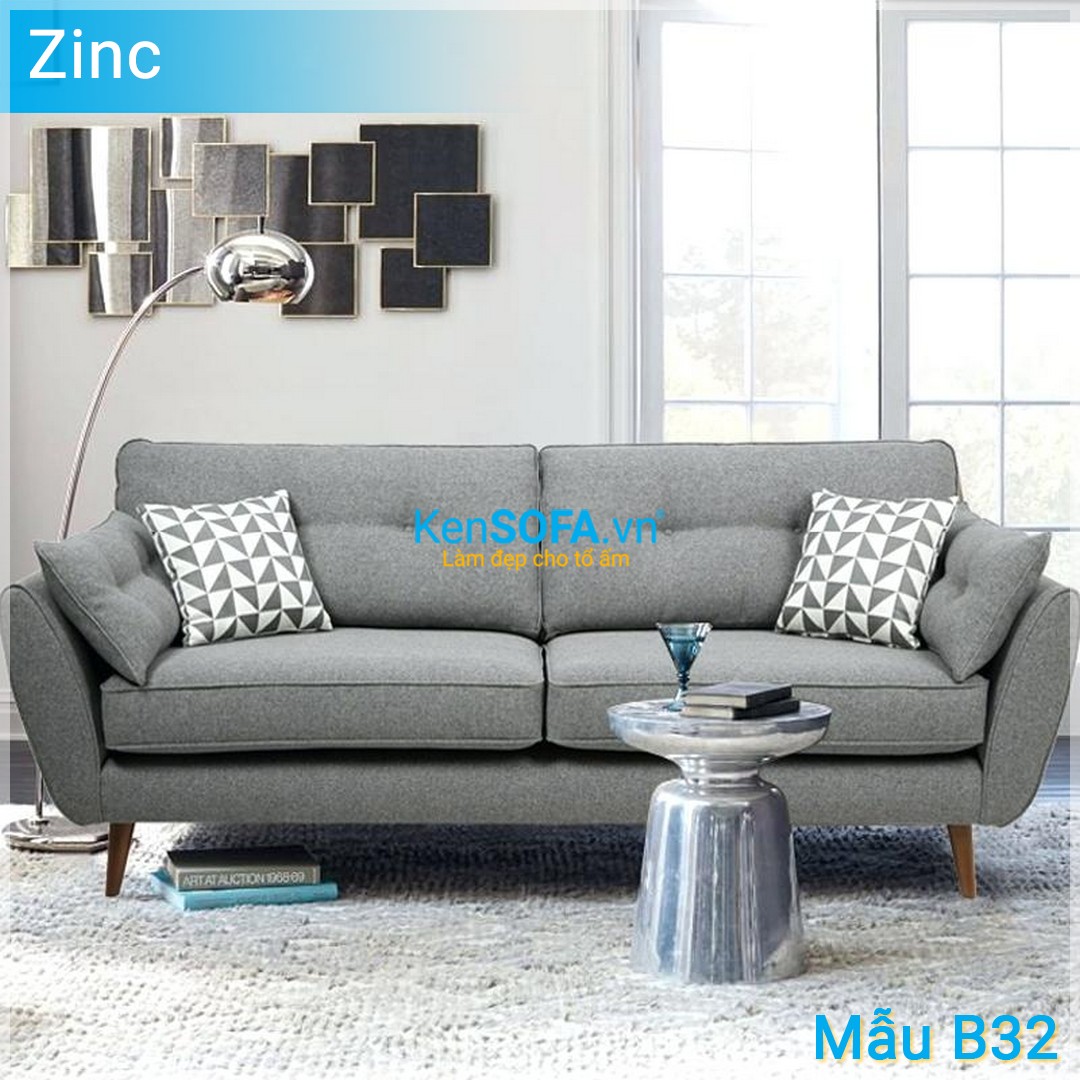 Sofa băng B32 Zinc