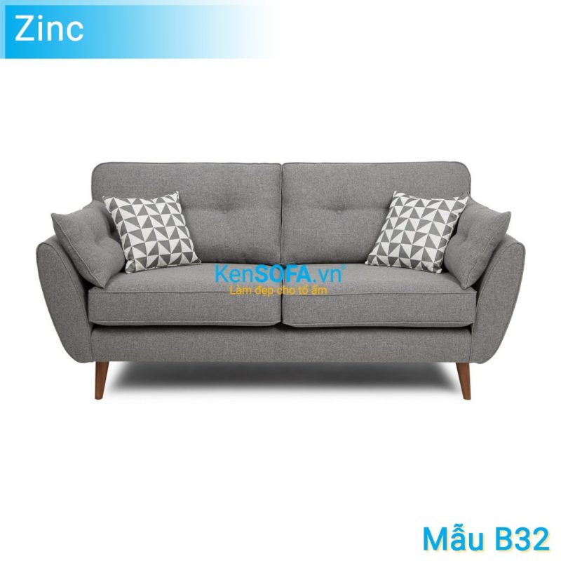 Sofa băng B32 Zinc