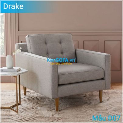 Sofa đơn D07 Drake