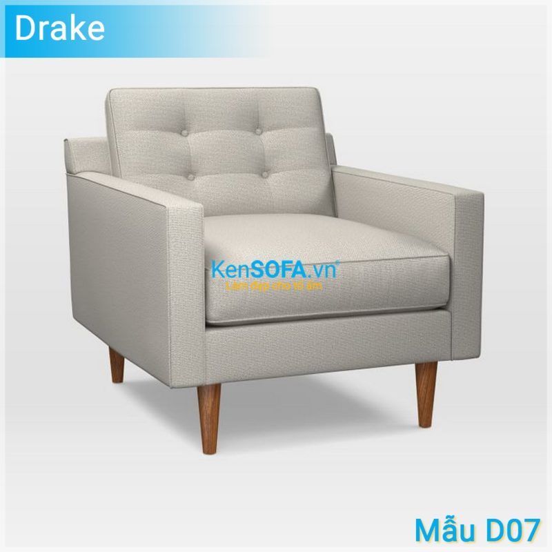 Sofa đơn D07 Drake