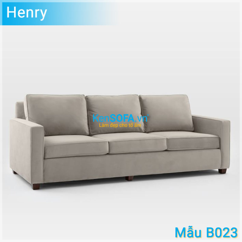Sofa băng B023 Henry 3 chỗ