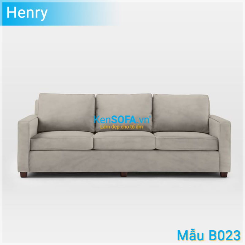 Sofa băng B023 Henry 3 chỗ