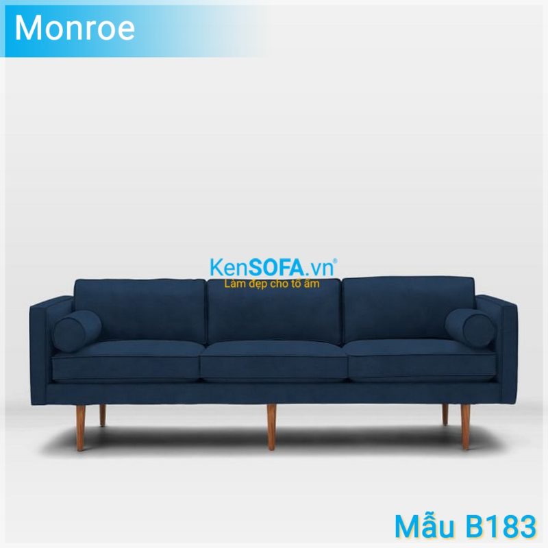 Sofa băng B183 Monroe 3 chỗ