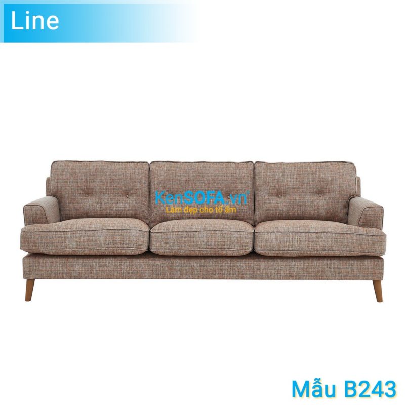 Sofa băng B243 Line 3 chỗ