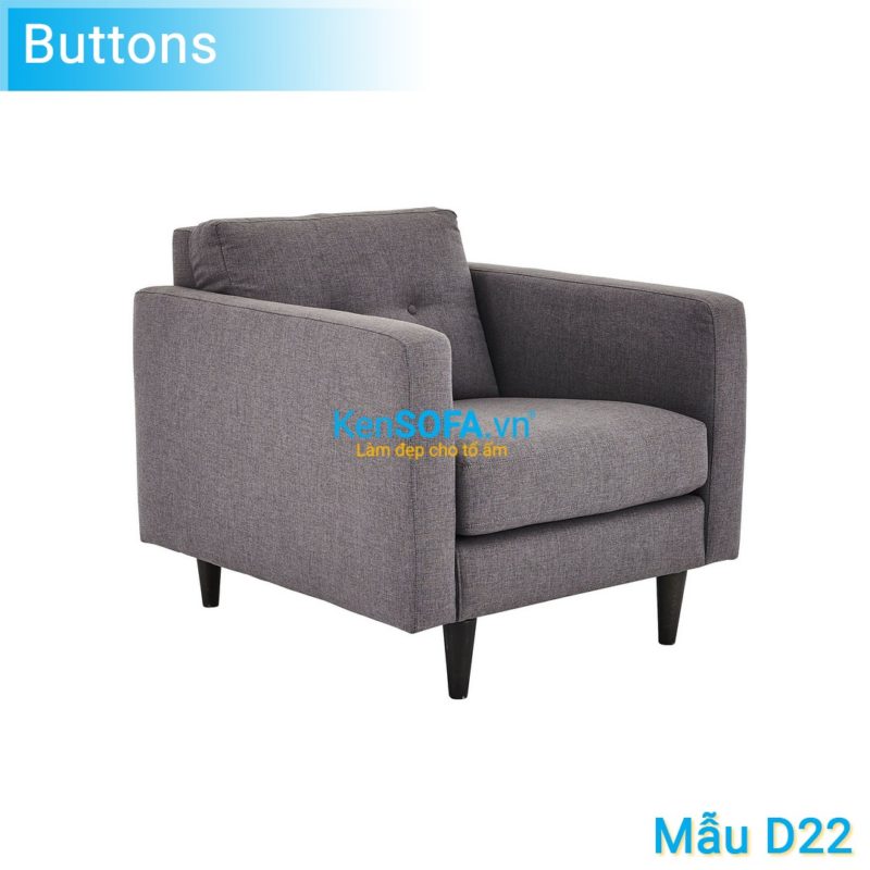 Sofa đơn D22 Buttons