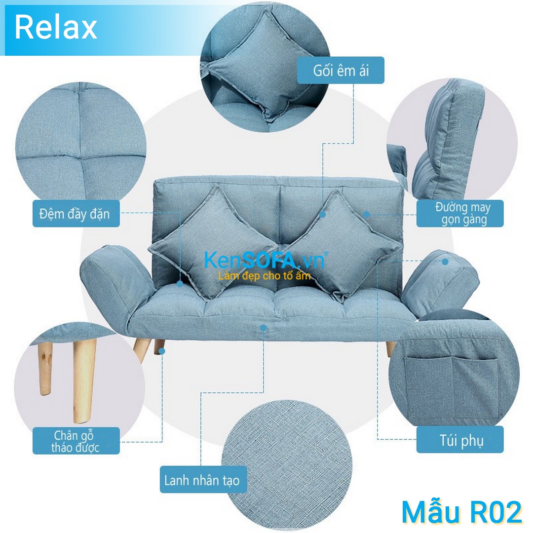 Sofa thư giãn R02 ghế giường