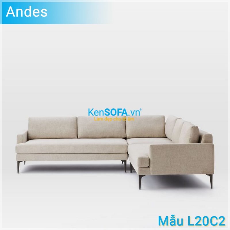 Sofa góc L20C2 Andes 4 chỗ