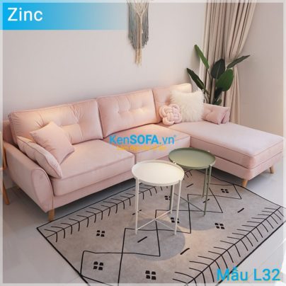 Sofa góc L32 Zinc