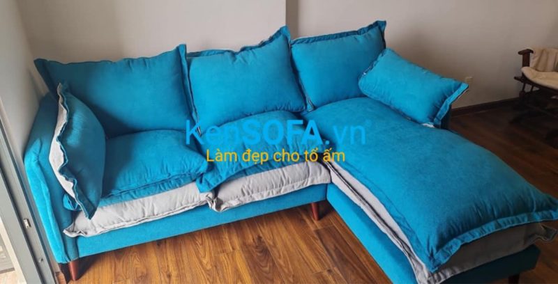 Sofa góc lông vũ cao cấp LN01 Comfort