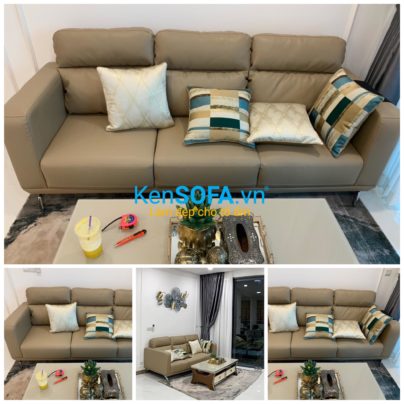 Sofa băng cao cấp CC02 da Hàn Quốc nhập khẩu