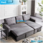Sofa góc giường thông minh LB03 IKEA màu xám