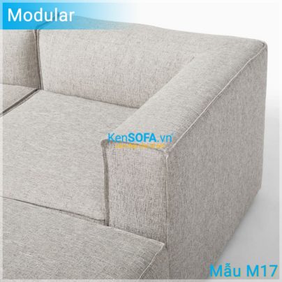 Module Góc 2 lưng ghế M17 Modular