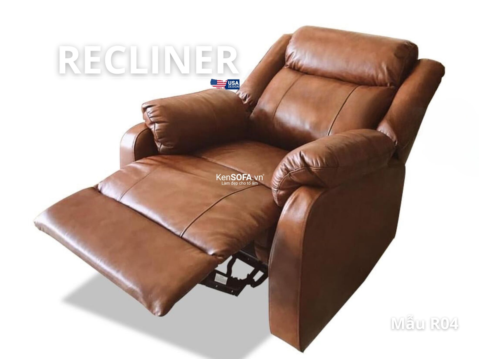 Sofa thư giãn recliner 1 chỗ ngồi: Sự lựa chọn tuyệt vời cho sự thư giãn trong không gian sống