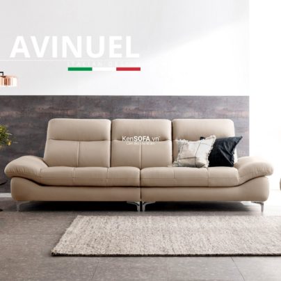 Sofa băng da cao cấp CC14 Avinuel da Hàn Quốc nhập khẩu