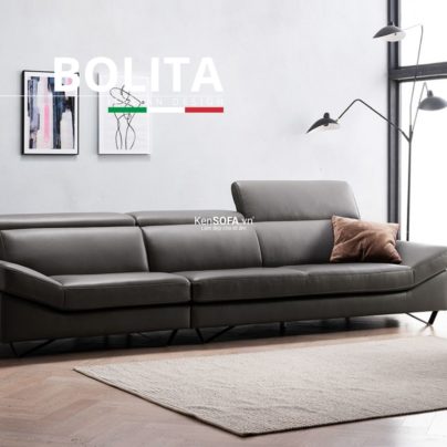 Sofa băng da cao cấp CC19 Bolita da Hàn Quốc nhập khẩu