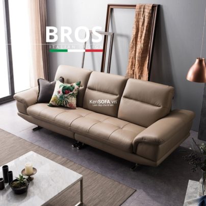 Sofa băng da cao cấp CC22 Bros da Hàn Quốc nhập khẩu