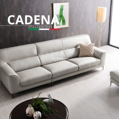 Sofa băng da cao cấp CC23 Cadena da Hàn Quốc nhập khẩu