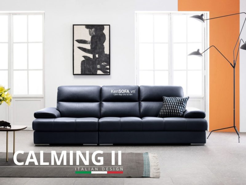 Sofa băng da cao cấp CC25 Calming II da Hàn Quốc nhập khẩu