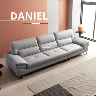 Sofa băng da cao cấp CC31 Daniel da Hàn Quốc nhập khẩu