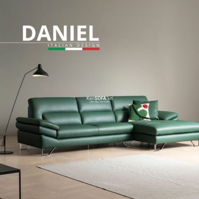Sofa góc da cao cấp CC31 Daniel da Hàn Quốc nhập khẩu