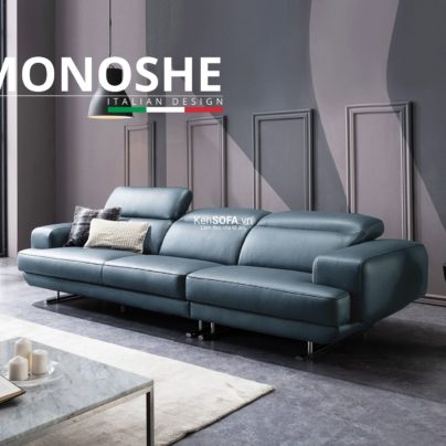 Sofa băng da cao cấp CC63 Monoshe da Hàn Quốc nhập khẩu