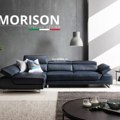 Sofa góc da cao cấp CC64 Morison da Hàn Quốc nhập khẩu