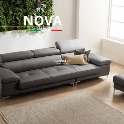 Sofa băng da cao cấp CC70 Nova da Hàn Quốc nhập khẩu