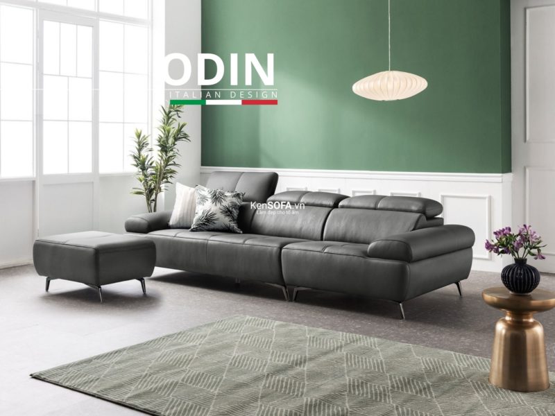 Sofa băng da cao cấp CC71 Odin da Hàn Quốc nhập khẩu