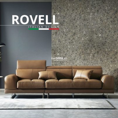 Sofa băng da cao cấp CC76 Rovell da Hàn Quốc nhập khẩu