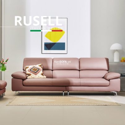 Sofa băng da cao cấp CC79 Rusell da Hàn Quốc nhập khẩu
