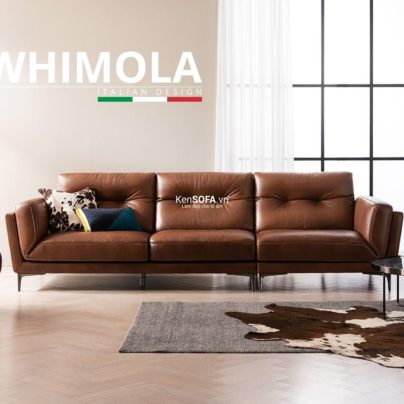 Sofa băng da cao cấp CC86 Whimola da Hàn Quốc nhập khẩu