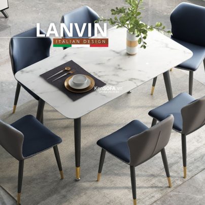 Bộ bàn ăn Lanvin C03 và 6 Var G24 nhập khẩu