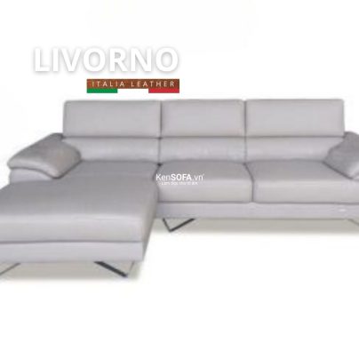 Sofa góc da bò Ý 100% 🇮🇹 DA25 Livorno nhập khẩu