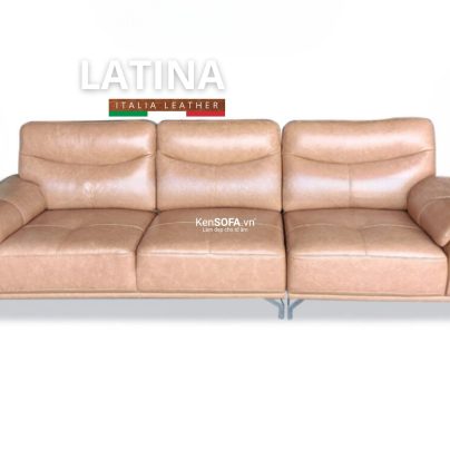 Sofa băng da bò Ý 100% 🇮🇹 DA30 Latina nhập khẩu