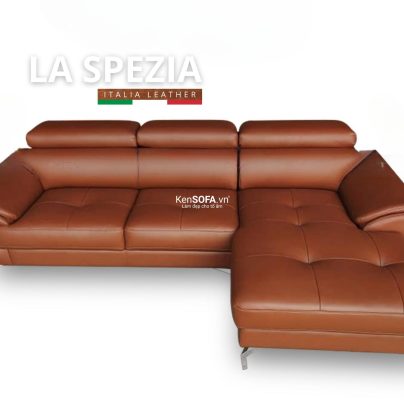 Sofa góc da bò Ý 100% 🇮🇹 DA46 La Spezia nhập khẩu