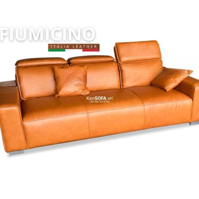 Sofa băng da bò Ý 100% 🇮🇹 DA53 Fiumicino nhập khẩu