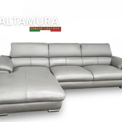 Sofa góc da bò Ý 100% 🇮🇹 DA65 Altamura nhập khẩu