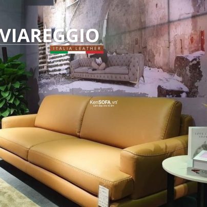 Sofa băng da bò Ý 100% 🇮🇹 DA79 Viareggio nhập khẩu