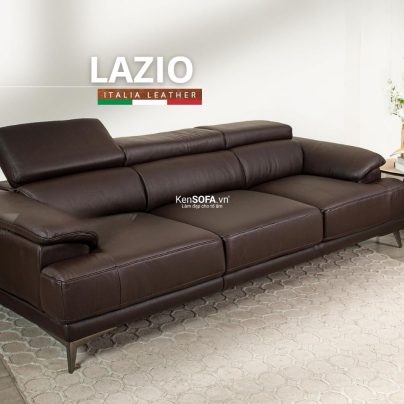 Sofa băng da bò Ý 100% 🇮🇹 DA98 Lazio nhập khẩu