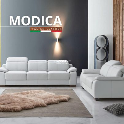 Sofa băng da cao cấp CC96 Modica da Hàn Quốc nhập khẩu