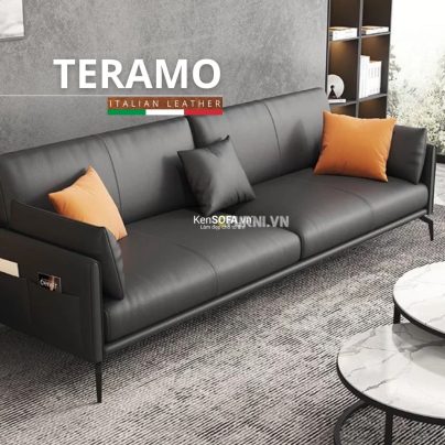 Sofa băng da cao cấp CC104 Teramo da Hàn Quốc nhập khẩu