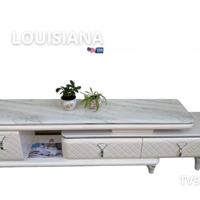 Kệ Tivi mặt đá TV908 Louisiana nhập khẩu