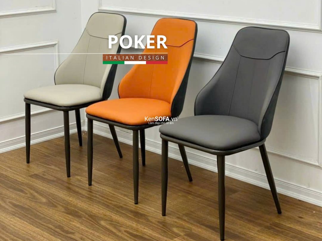 Ghế ăn Poker G47 nhập khẩu