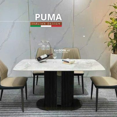 Bàn ăn mặt đá Ceramic nhập khẩu Puma C37