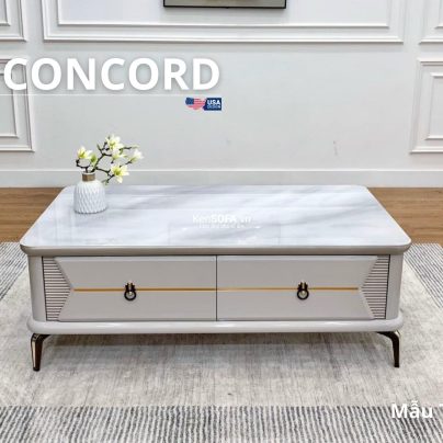 Bàn sofa mặt đá T79 Concord nhập khẩu